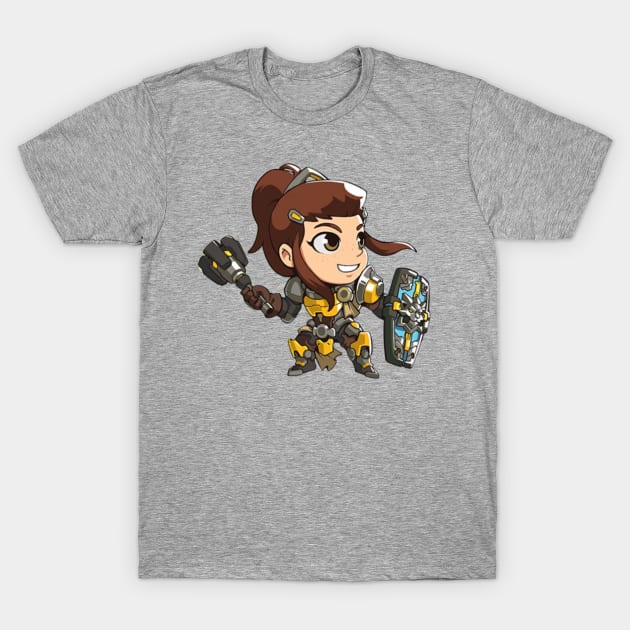 Brigitte Cute Spray - Overwatch T-Shirt by Bystanders